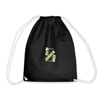 Couple Janick - Sac de sport léger - noir - Devant