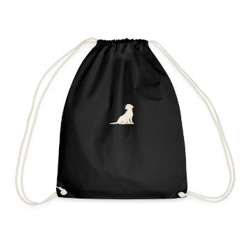 Crème du Labrador - Sac de sport léger - noir - Devant