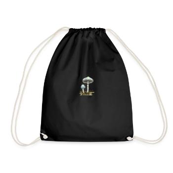 Verdigris Trümmling - Drawstring Bag - black - Front