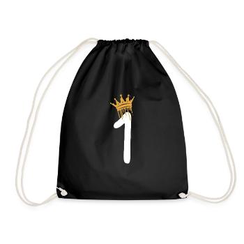 1 - Sac de sport léger - noir - Devant
