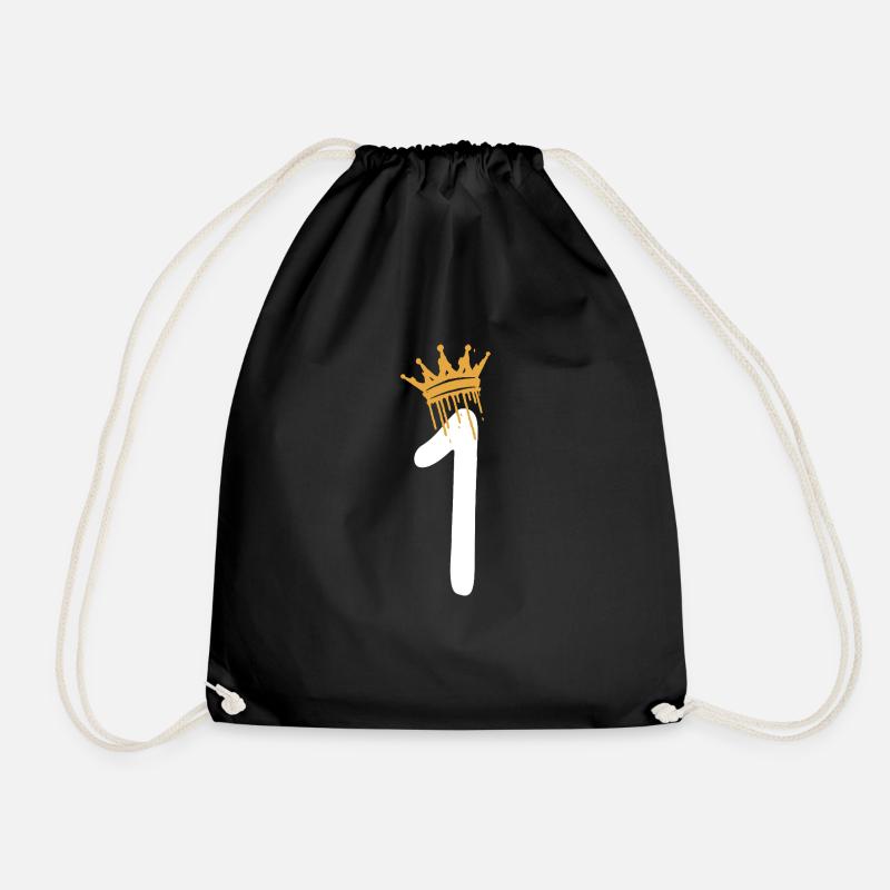 1 - Drawstring Bag - black