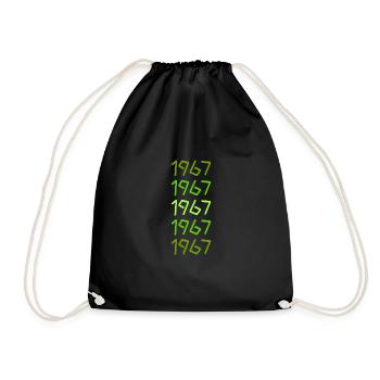 Barbecue 1967 - Drawstring Bag - black - Front