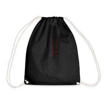 Vêtements antidépresseurs pour chaton mignon à - Sac de sport léger - noir - Devant
