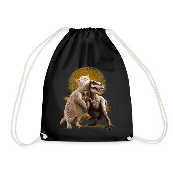 TOM & SCARY - Drawstring Bag - black - Front