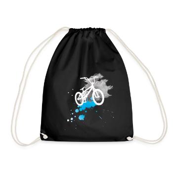 bike bmx roue halfpipe Jump Skate Street éclaboussures - Sac de sport léger - noir - Devant