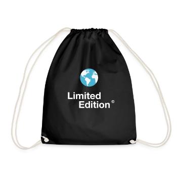 Earth Planet Schutz limited Earth Save planet klima - Drawstring Bag - black - Front