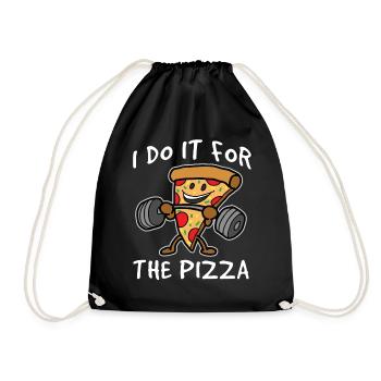 diet - Drawstring Bag - black - Front