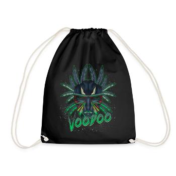 Cool Modern Voodoo Voodoo - Drawstring Bag - black - Front