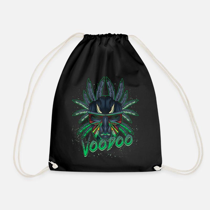 Cool vaudou moderne vaudou - Sac de sport léger - noir