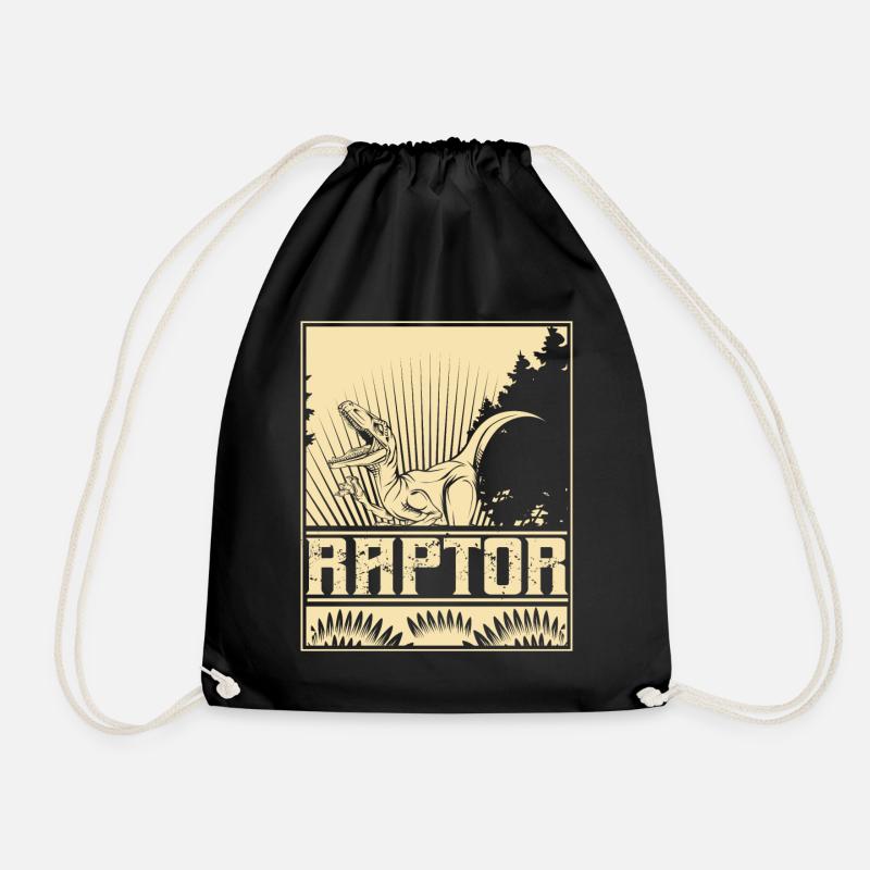 Raptor - Turnbeutel - Schwarz