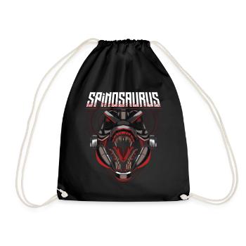 Cyborg Spinosaurus Scifi - Sac de sport léger - noir - Devant