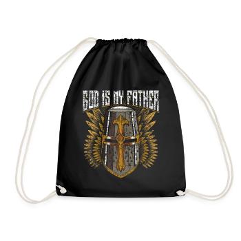 Chevalier de chevalier croisé Chevalier - Sac de sport léger - noir - Devant