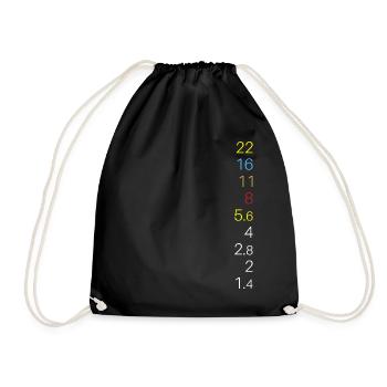 appareil photo - Sac de sport léger - noir - Devant