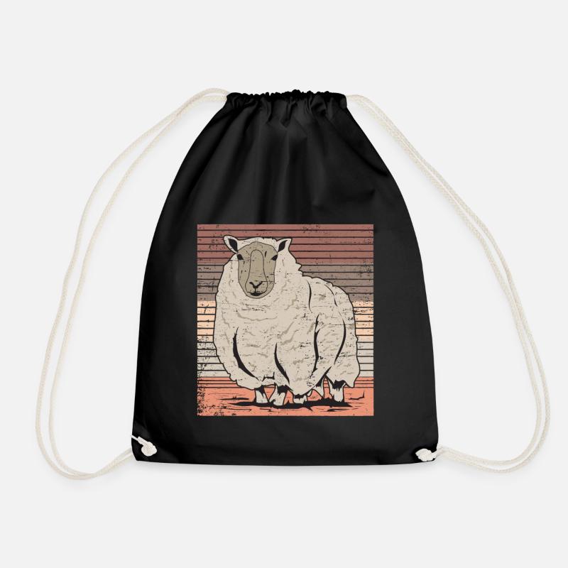 mouton - Sac de sport léger - noir