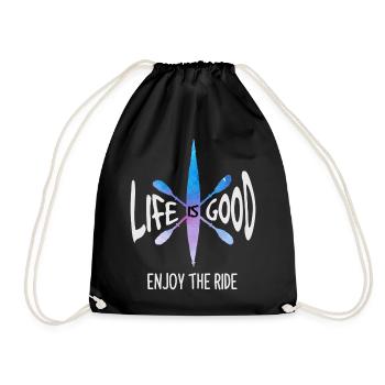Canoë kayak - Sac de sport léger - noir - Devant