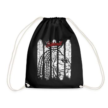 Divinité cadeau Vintage Retro Sachmet Silhouette - Sac de sport léger - noir - Devant