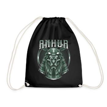 God of war Anhur - Drawstring Bag - black - Front