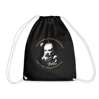Coup de foudre et foudre - Sac de sport léger - noir - Devant