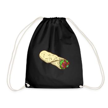 Doner Kebab Lamb Lahmacun Cadeau - Sac de sport léger - noir - Devant