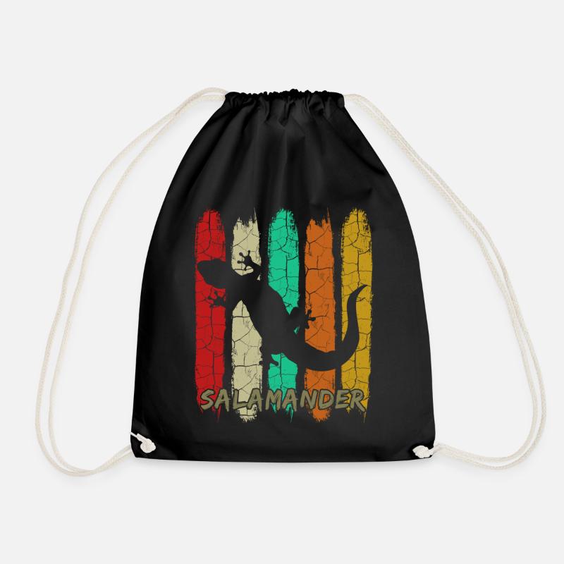 salamandre - Sac de sport léger - noir