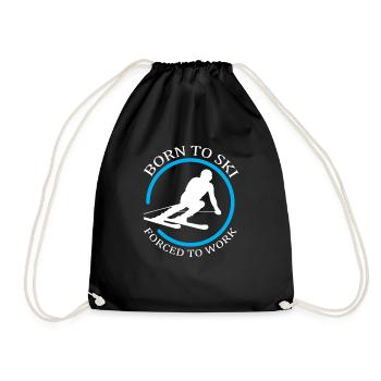 ski - Sac de sport léger - noir - Devant