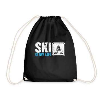 ski - Sac de sport léger - noir - Devant