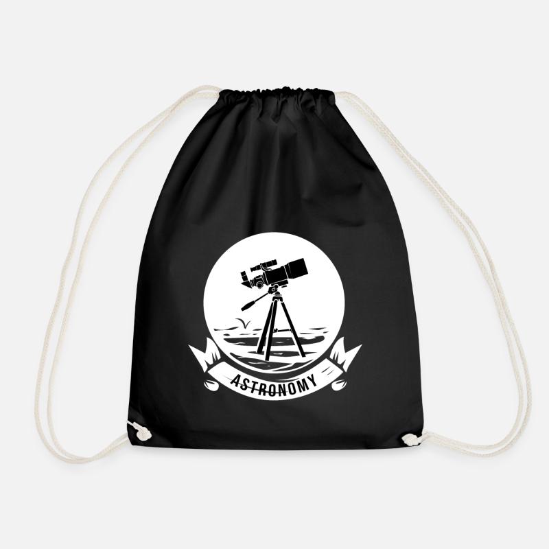 Astronomie - Turnbeutel - Schwarz