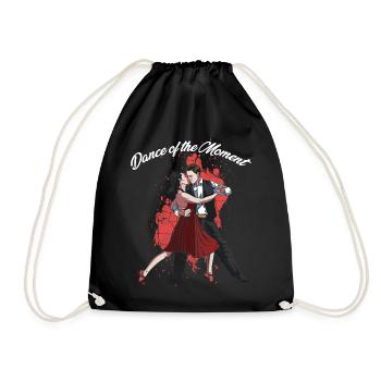 Tango Dance - Drawstring Bag - black - Front