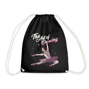 ballet - Drawstring Bag - black - Front