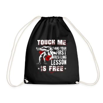 Lutte lutte - Sac de sport léger - noir - Devant