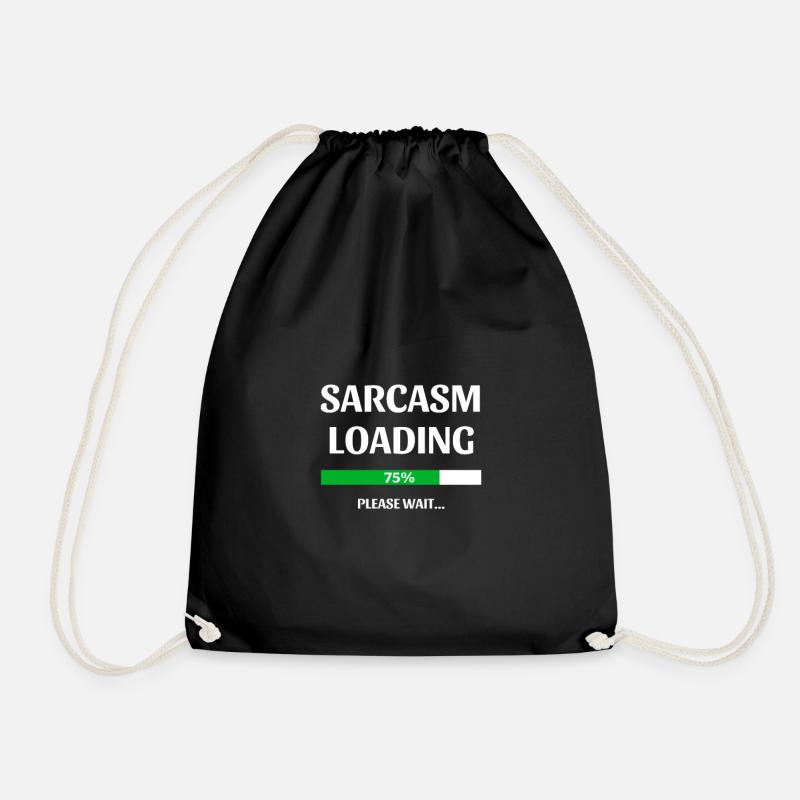 SARCASM Loading - Turnbeutel - Schwarz