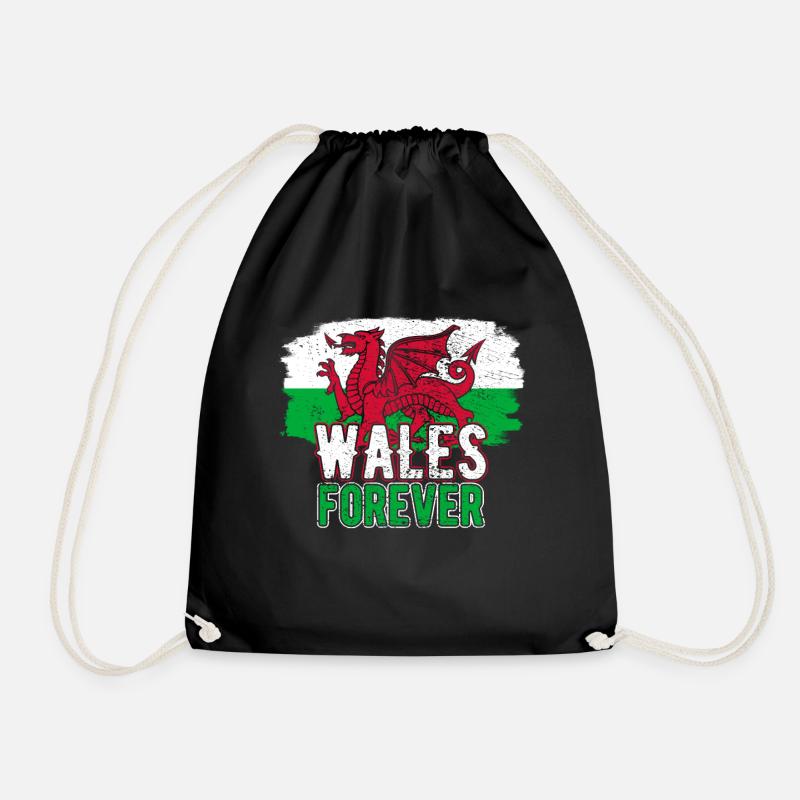 Wales - Turnbeutel - Schwarz