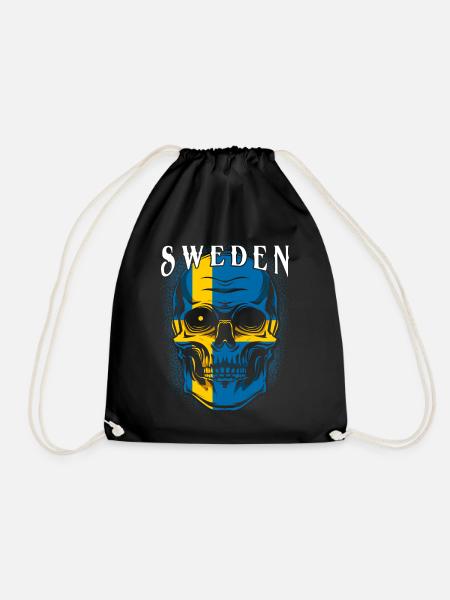 Suède - Sac de sport léger - noir