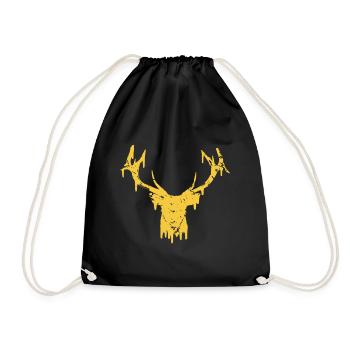 #superior: Deer - Sac de sport léger - noir - Devant