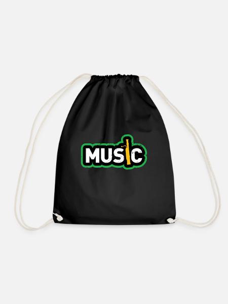 Fagott Geschenk Musiker - Turnbeutel - Schwarz