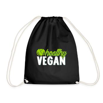 Cadeau de légumes - Sac de sport léger - noir - Devant