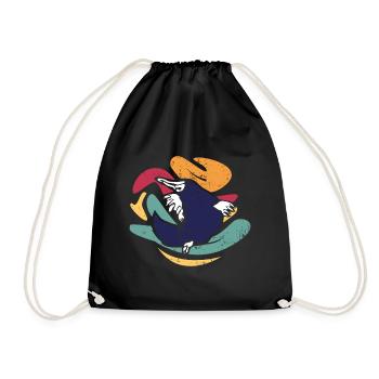 Marin marin ornithorynque ornithorynque - Sac de sport léger - noir - Devant