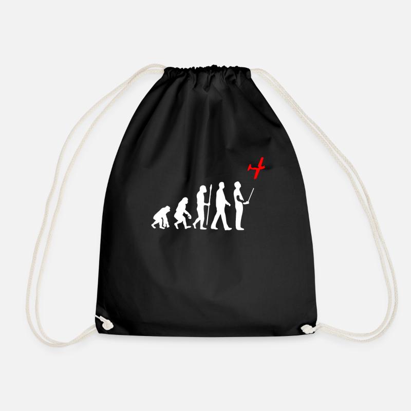 Modellflug Evolution - Turnbeutel - Schwarz