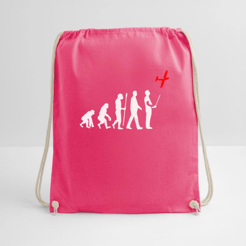 Model Flight Evolution Drawstring Bag