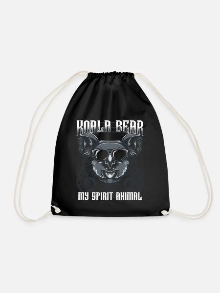 koala - Sac de sport léger - noir