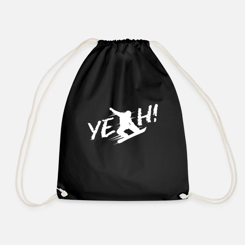 Snowboard cadeau snowboard - Sac de sport léger - noir
