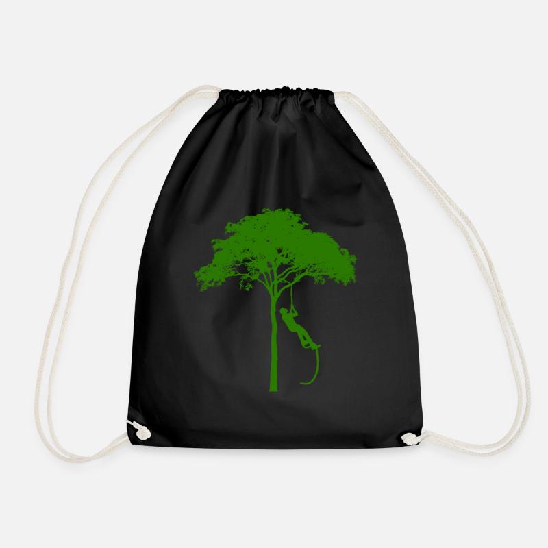 grimpeurs d'arbres - Sac de sport léger - noir