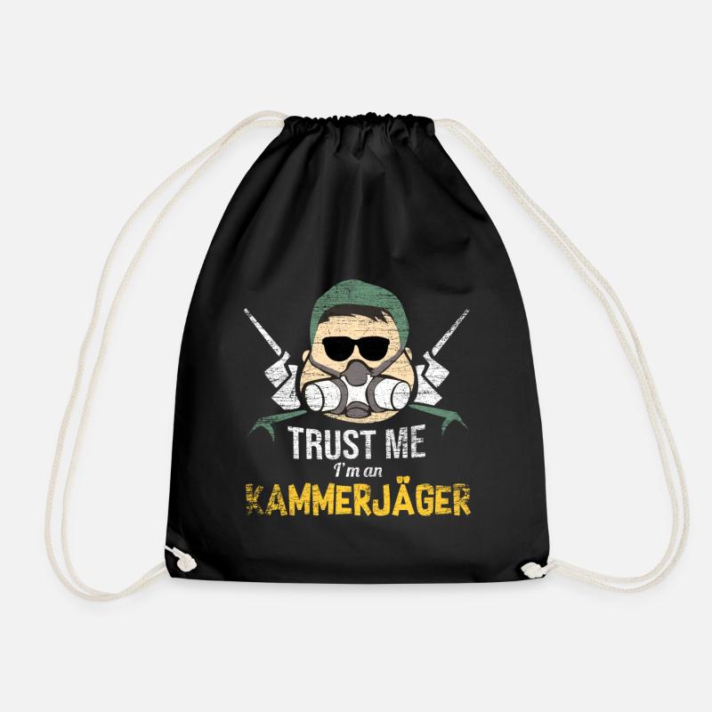Kammerjäger Plage Insekt - Turnbeutel - Schwarz