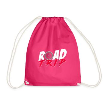 Conception de voyage - Sac de sport léger - fuchsia - Devant