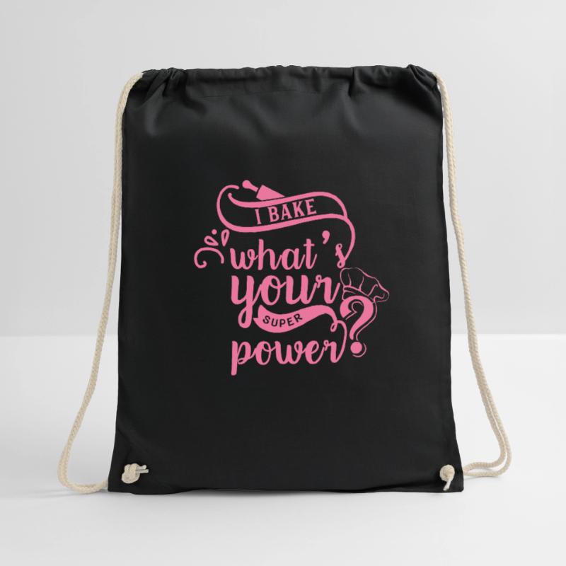 Baker Baking Baking Bakery Baker Drawstring Bag
