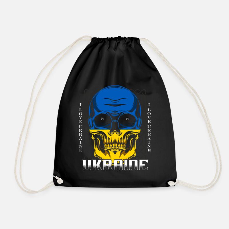Ukraine - Sac de sport léger - noir