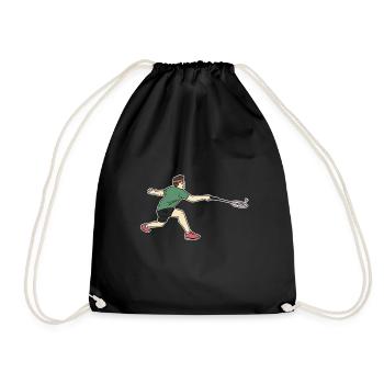 speedminton - Drawstring Bag - black - Front