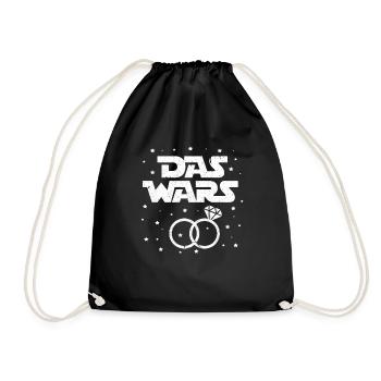 Bachelor Bachelorette Party Rings Le cadeau Wars - Sac de sport léger - noir - Devant