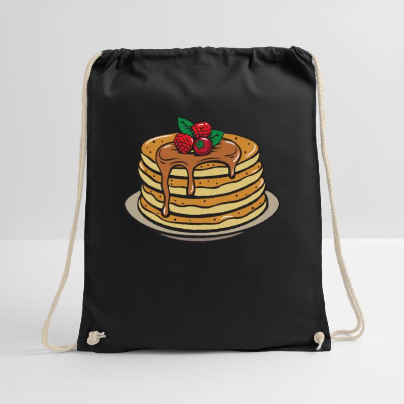 Pancake Pancake Pancake Egg Cake Gift Drawstring Bag