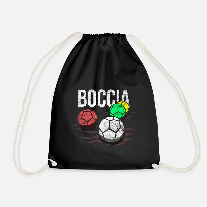 Boccia - Turnbeutel - Schwarz